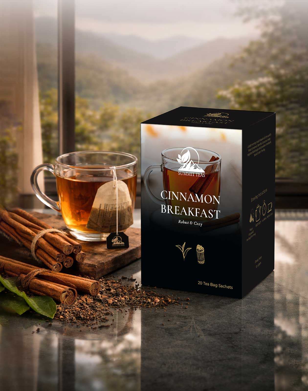 Cinnamon Breakfast - 25 Tea Bags