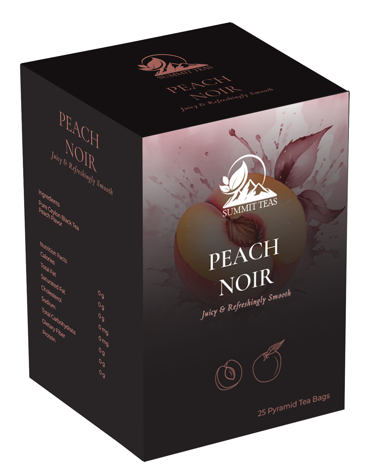 Peach Noir - 25 Tea Bags